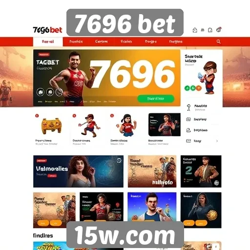 Novidades no design do site 7696 bet em 2026